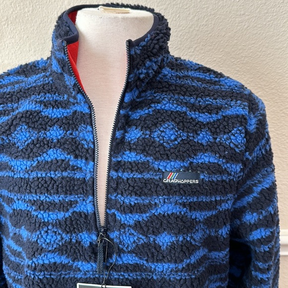 Craghoppers SAWREY HALF ZIP - Blue Navy Prt - Picture 6 of 16